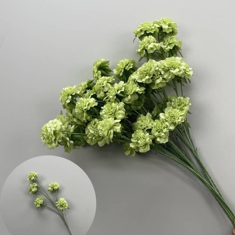 100 Kinds Green Artificial Flowers With Rose , Tulip , Monstera Deliciosa 5 green artificial flowers 143