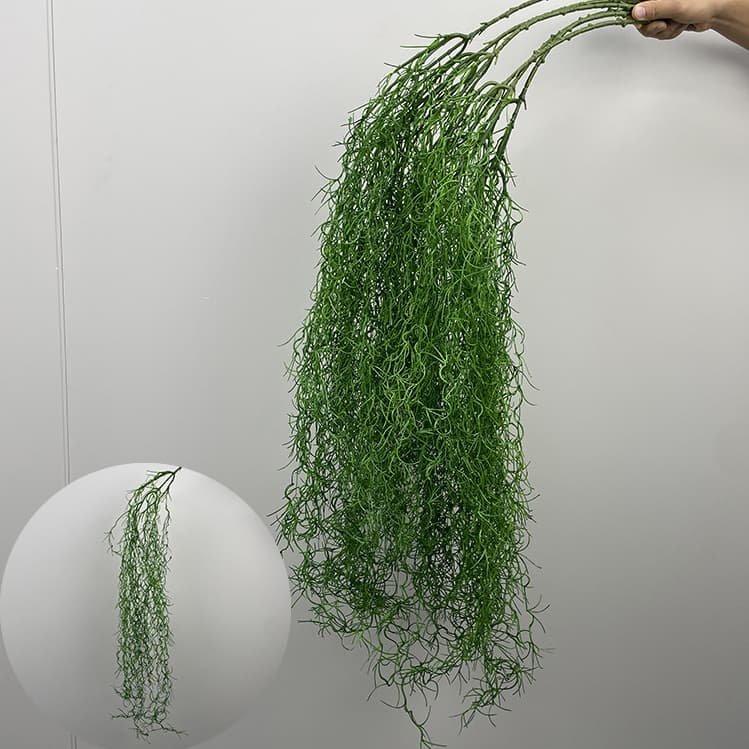 100 Kinds Green Artificial Flowers With Rose , Tulip , Monstera Deliciosa 19 green artificial flowers 145