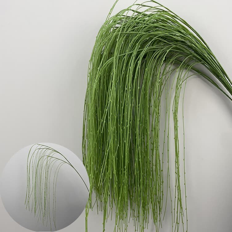 100 Kinds Green Artificial Flowers With Rose , Tulip , Monstera Deliciosa 12 green artificial flowers 151