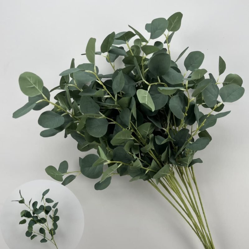100 Kinds Green Artificial Flowers With Rose , Tulip , Monstera Deliciosa 142 green artificial flowers 19