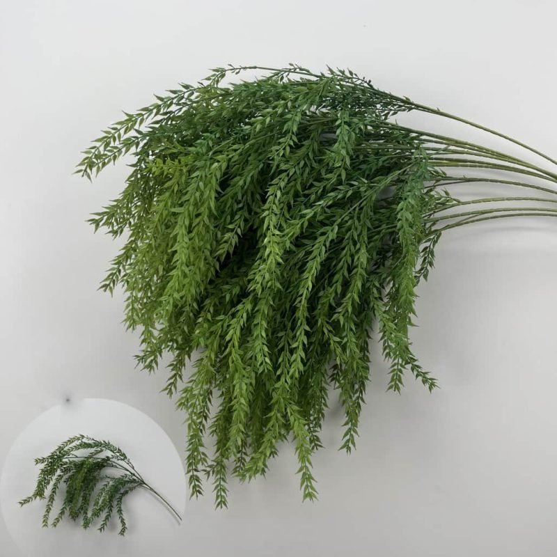100 Kinds Green Artificial Flowers With Rose , Tulip , Monstera Deliciosa 137 green artificial flowers 24