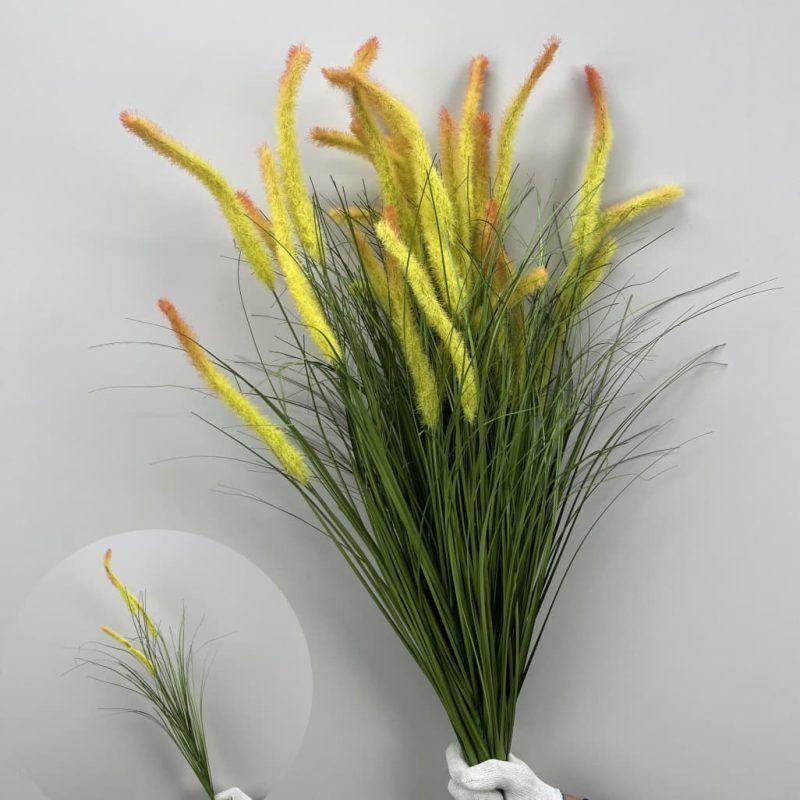 100 Kinds Green Artificial Flowers With Rose , Tulip , Monstera Deliciosa 135 green artificial flowers 26