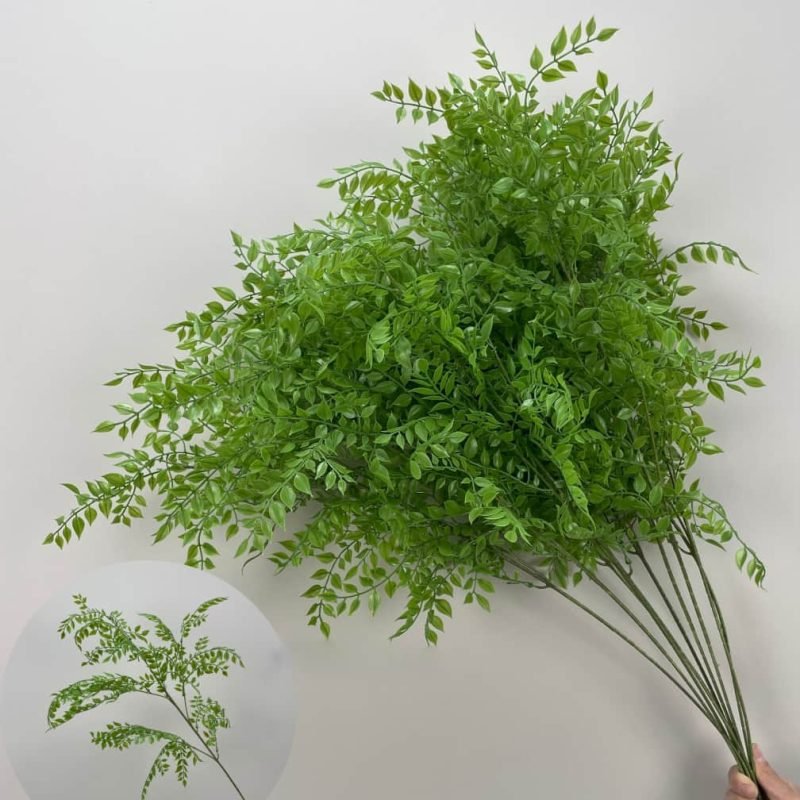 100 Kinds Green Artificial Flowers With Rose , Tulip , Monstera Deliciosa 115 green artificial flowers 46