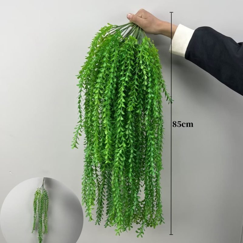 100 Kinds Green Artificial Flowers With Rose , Tulip , Monstera Deliciosa 152 green artificial flowers 5