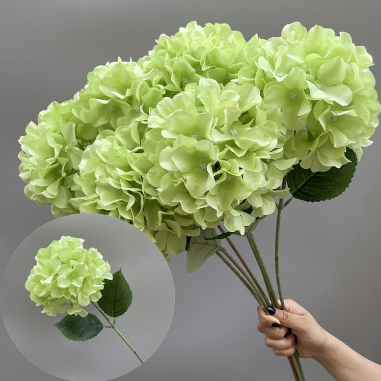 100 Kinds Green Artificial Flowers With Rose , Tulip , Monstera Deliciosa 94 green artificial flowers 67