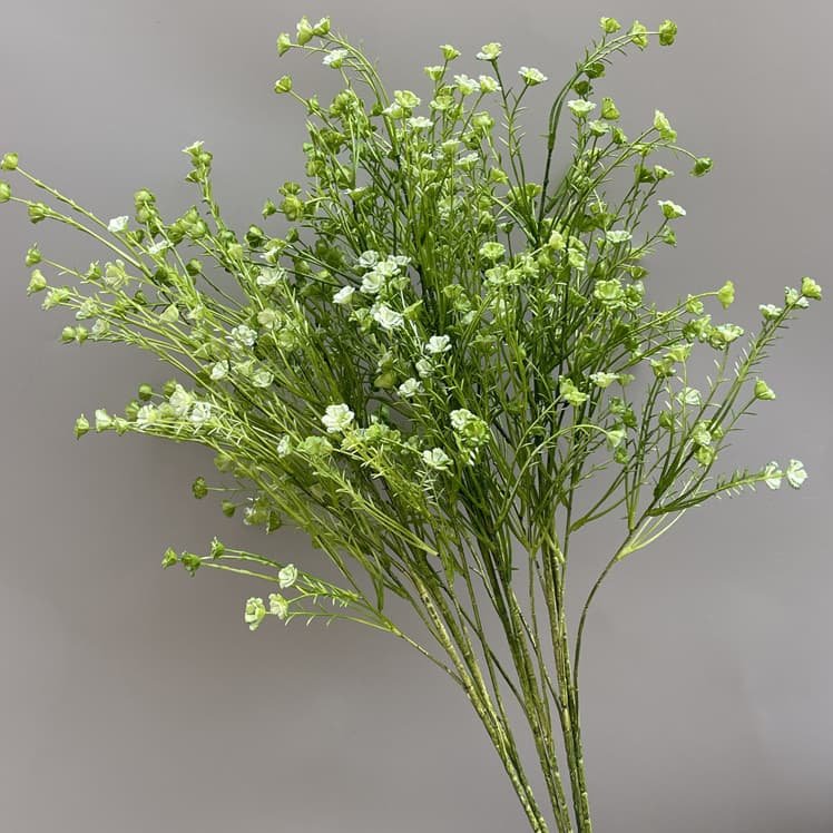 100 Kinds Green Artificial Flowers With Rose , Tulip , Monstera Deliciosa 76 green artificial flowers 85