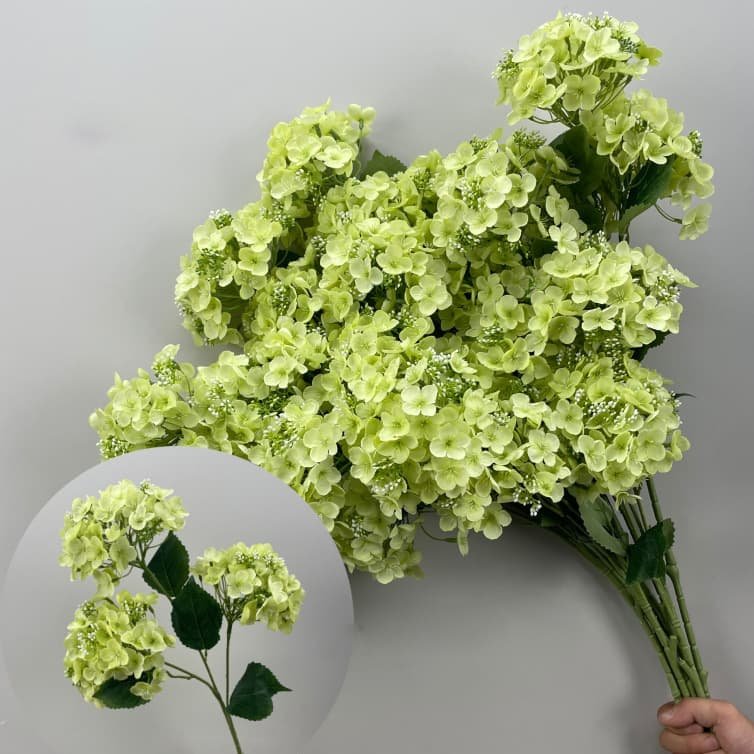 100 Kinds Green Artificial Flowers With Rose , Tulip , Monstera Deliciosa 66 green artificial flowers 96