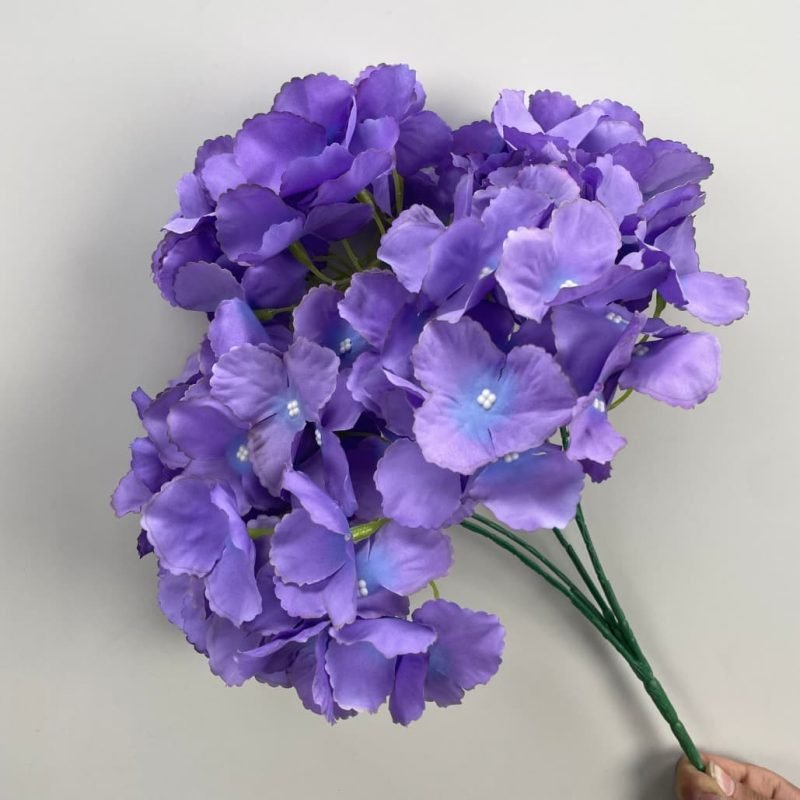 purple artificial flowers 52