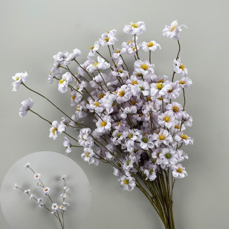 purple artificial flowers 54