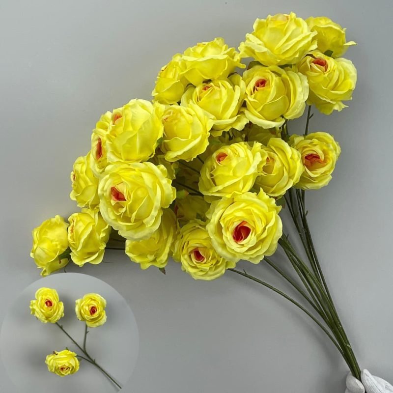 yellow artificial flowers 31