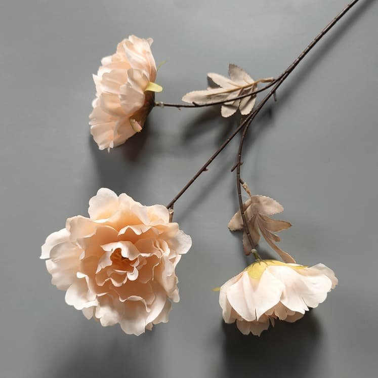 Wholesale 130 Kinds Champagne Artificial Flowers for Home & Event Decoration 84 主图 41