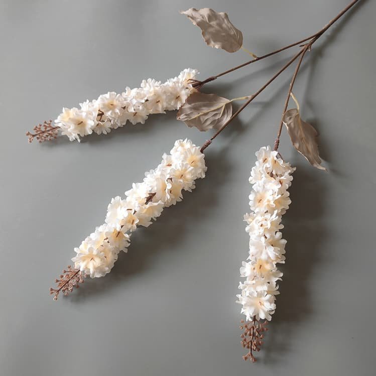 Wholesale 130 Kinds Champagne Artificial Flowers for Home & Event Decoration 82 主图 43