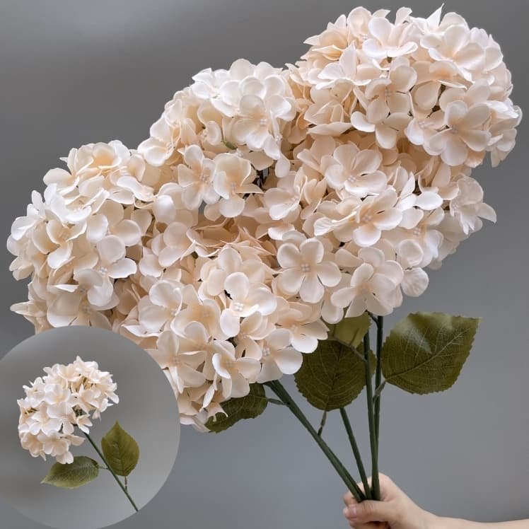 Wholesale 130 Kinds Champagne Artificial Flowers for Home & Event Decoration 70 主图 55