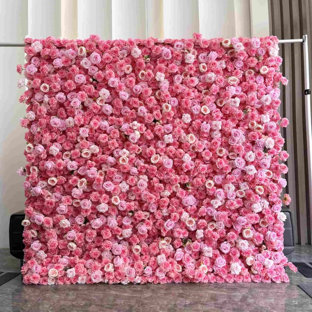 Wholesale Artificial Wedding Flowers: The Complete B2B Buying Guide 1 Artificial Flower Wall for Wedding and Event Backdrops